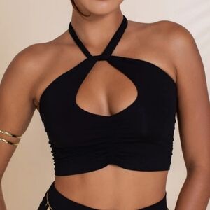 Nalu Top (3-Way) Black Onyx NWOT